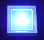 Квадратна LED лампа 3W (снимка)